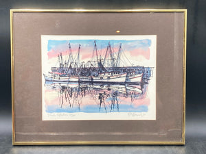 Robert Kennedy "Florida Reflections" Signed Limited Edition Print, Framed
