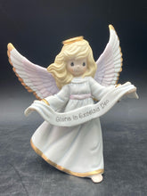 Precious Moments Gloria In Excelsis Deo Porcelain Angel Figure NIB - view 2