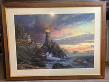 Thomas Kinkade "Rock Of Salvation" International Proof Framed Lithograph
