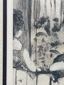 Original Edgar Degas Soft Ground Hand Etching W/ CoA
