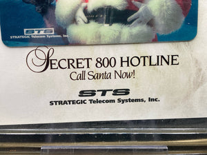 STS Santa Claus North Pole Phone Card, NIB