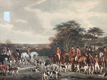 Sir Richard Sutton And The Quorn Hounds Engraving w/ Press Marks - view 2