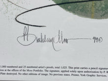 P. Buckley Moss Signed Limited Edition "Hood College Days" Lithograph Unframed
