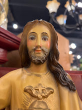 Hand Carved Jesus on Cloud Wall Hanging