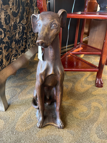 Resin Bronze Greyhound Statue