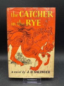 The Catcher In The Rye By J.D. Salinger HCDJ (1951 Book Club Edition)