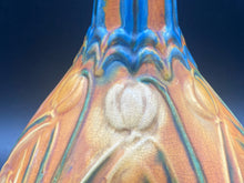 Antique Frederick Hurten Rhead Wardle Art Pottery Tulips Bottle Vase