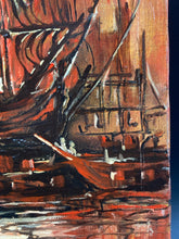 Original Hazel Callam Signed Nautical Oil Painting - view 4