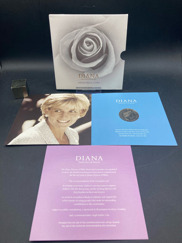 Diana Princess Of Wales Memorial Coin Presentation Packet