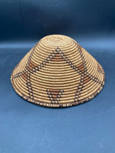 Vintage Apache Native American 10" Sunflower Coil Basket - view 8
