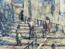 Vintage Original Artist Signed Haitian Street Scene Oil Painting, Framed - view 4