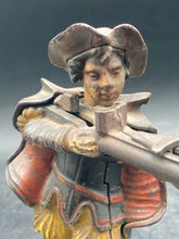 Antique 1896 J.E. Stevens William Tell Mechanical Coin Bank