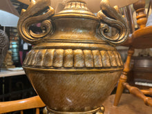 Gold/Silver Urn Style Lamp