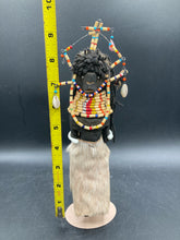 African Beaded Wood Turkana Fertility Doll