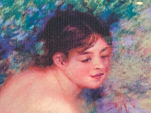 Collection Domaie Renoir "Nude Drying Foot" Giclee Print W/CoA 1/375, Framed