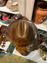 Hand Carved Traveler (Damage to Hat)