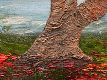 AJ Brown 2nd Generation Florida Highwaymen Original "Poinciana Curve" Painting
