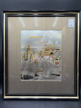 Framed 24k Chokin Metal Engraving