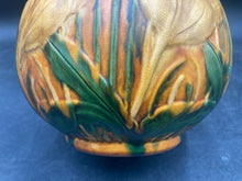 Antique Frederick Hurten Rhead Wardle Art Pottery Tulips Bottle Vase