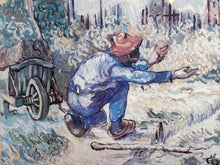 Vincent Van Gogh "First Steps" Print, Framed