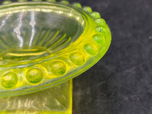 Boyd's Vaseline Footed Candy Dish