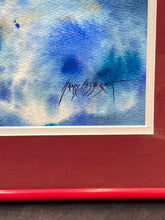 Original Harry Messersmith Signed Abstarct Watercolor Painting