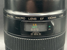 Canon EF 100mm F/2.8 Macro Portrait Prime AF Lens
