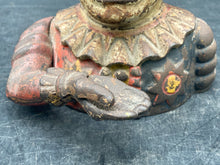 Antique 1884 Shepard Hardware Humpty Dumpty Mechanical Coin Bank