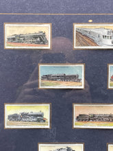 Framed Original Will's Cigarettes Railway Engines 1936 Cigarette Cards - view 5