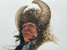 John A. White Signed Limited Edition Native American Art Lithograph