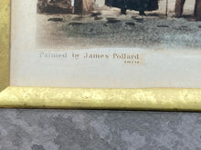 James Pollard "Approach To Christmas" Art Print, Framed