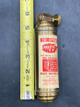 Vintage Merlite Industries Presto Brass Mini Fire Extinguisher w/ Box