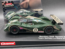 Carrera Evolution 1/32 Bentley EXP Speed 8 Le Mans 2001 Slot Car