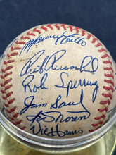 1975 Chicago Cubs team Signed Baseball W/ Bill Madlock Jose Cardenal