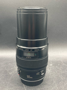 Canon EF 100mm F/2.8 Macro Portrait Prime AF Lens