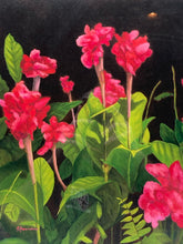 Linda Amundsen Signed Limited Edition "Canna Blossoms I" Print