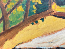 Original Artist Signed Caribbean Themed Acrylic Painting
