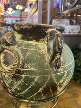 Xlarge Pottery Cone Vase on Stand
