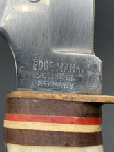 Solingen Edge Mark Original Buffalo Skinner Knife w/ Sheath