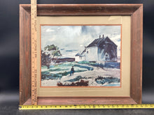 Vintage Andrew Wyeth "The Olson Farm" Print, Framed - view 6