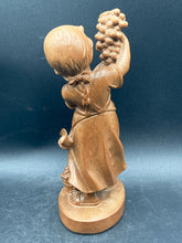 Kunstgewerbe Drechslerei Wooden Folk Art Wine Maker Figire - view 6