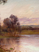 Framed Original Francis E. Jameison "On The River Ayr" Painting - view 5