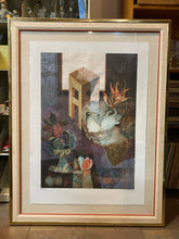 Alvar Sunol Signed "L'Esprit Du Village" Limited Edition Lithograph, Framed