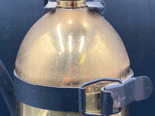 Vintage Stempel Brass Stored Pressure Fire Extinguisher, Empty