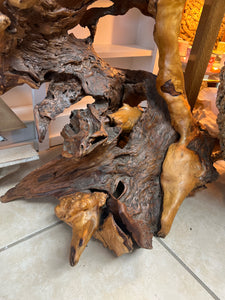 Live Edge Burlwood Table