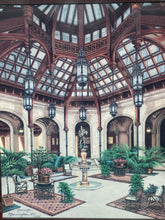 Teresa Pennington Signed "Biltmore Estate Winter Garden" Print w/CoA