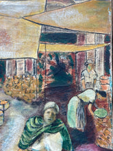 Original L.Cohen Signed Taxco, Mexico Market Painting - view 5