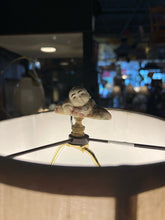 Hand Carved Asian Figural Lamp