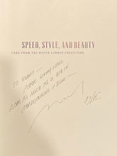 Speed, Style, and Beauty: Cars From the Ralph Lauren Collection | Beverly Rae Kimes, Winston S. Goodfellow (2005, MFA Publications, First Edition, Signed)