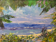Original Signed Johannes Klok "Island Serenity" Tropical Landscape Painting
